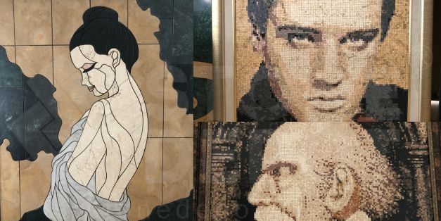 CNC Mosaic Marble - 1